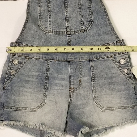 Aeropostale Light Wash Overall Denim. - Picture 7 of 7